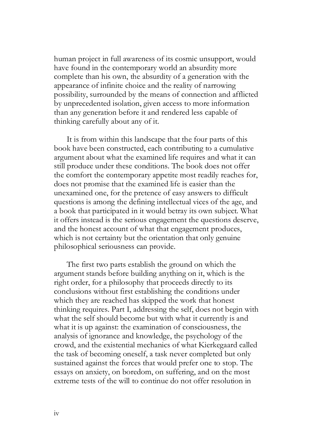 Page 4 of Being and Becoming