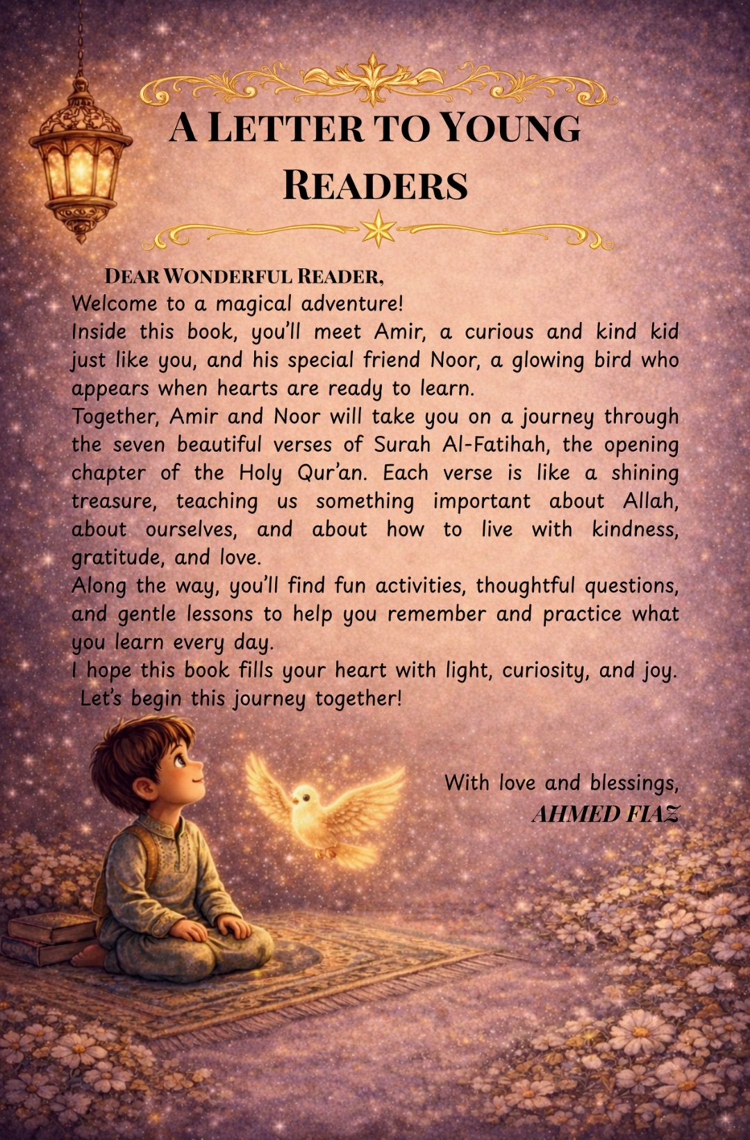 Page 1 of The Magical Journey of Little Amir