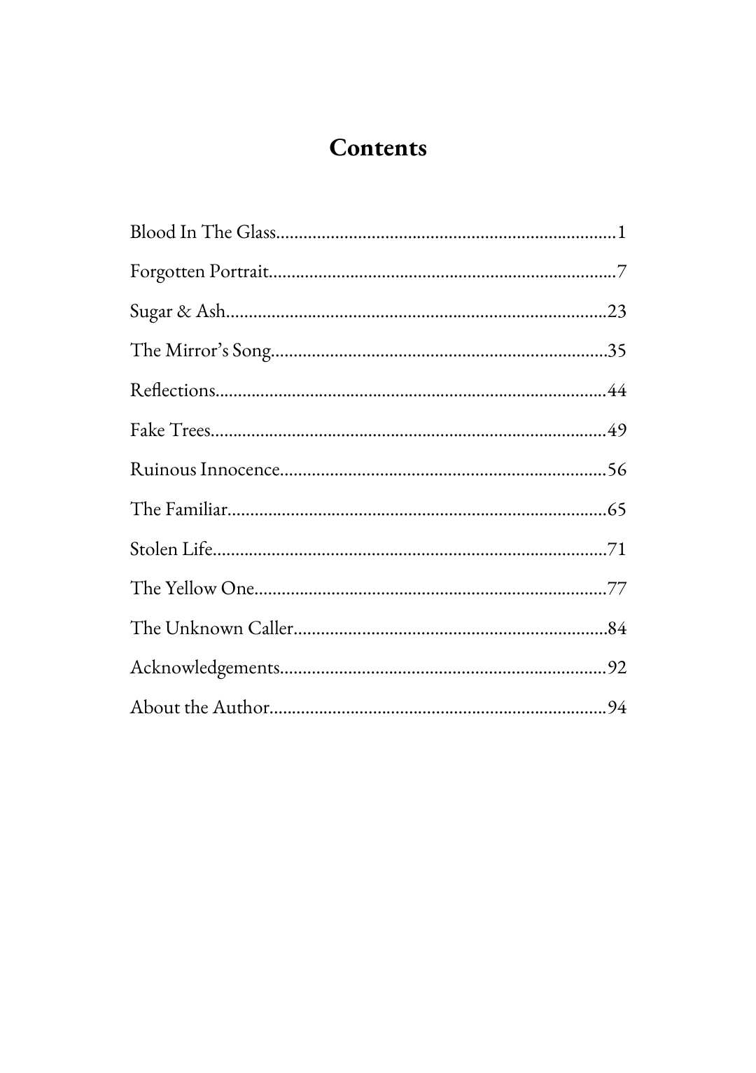 Page 1 of A Symphony of Madness