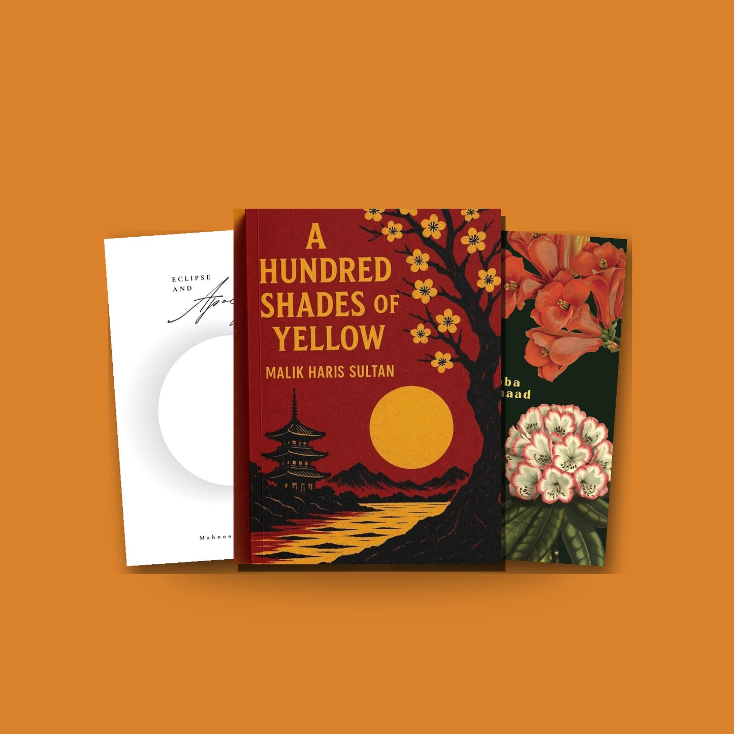 Poetry Picks bundle - Eclipse and Apocalypse, A Hundred Shades of Yellow and When Grief Learns To Breathe
