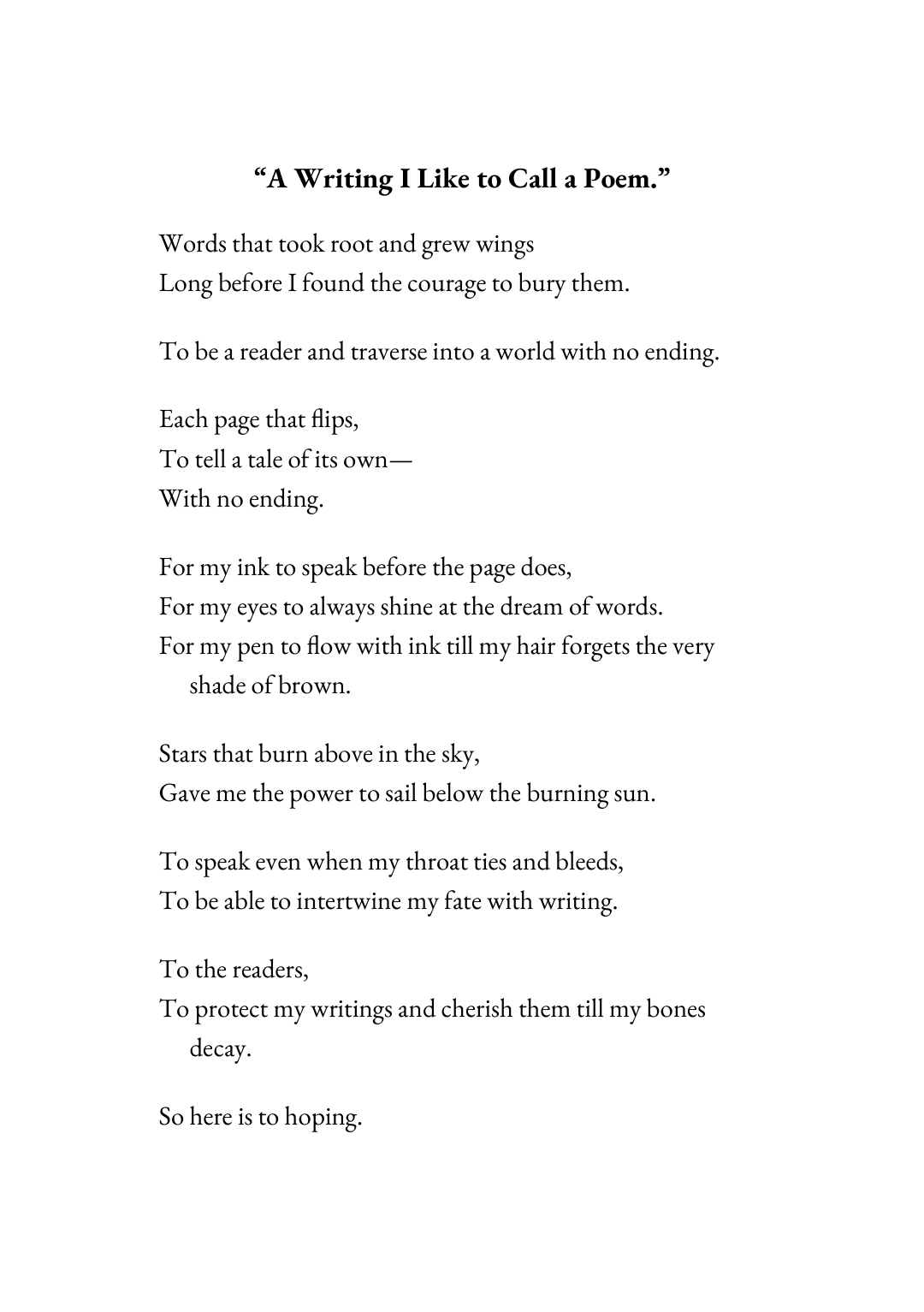 Page 1 of Somewhere Between Grief and God