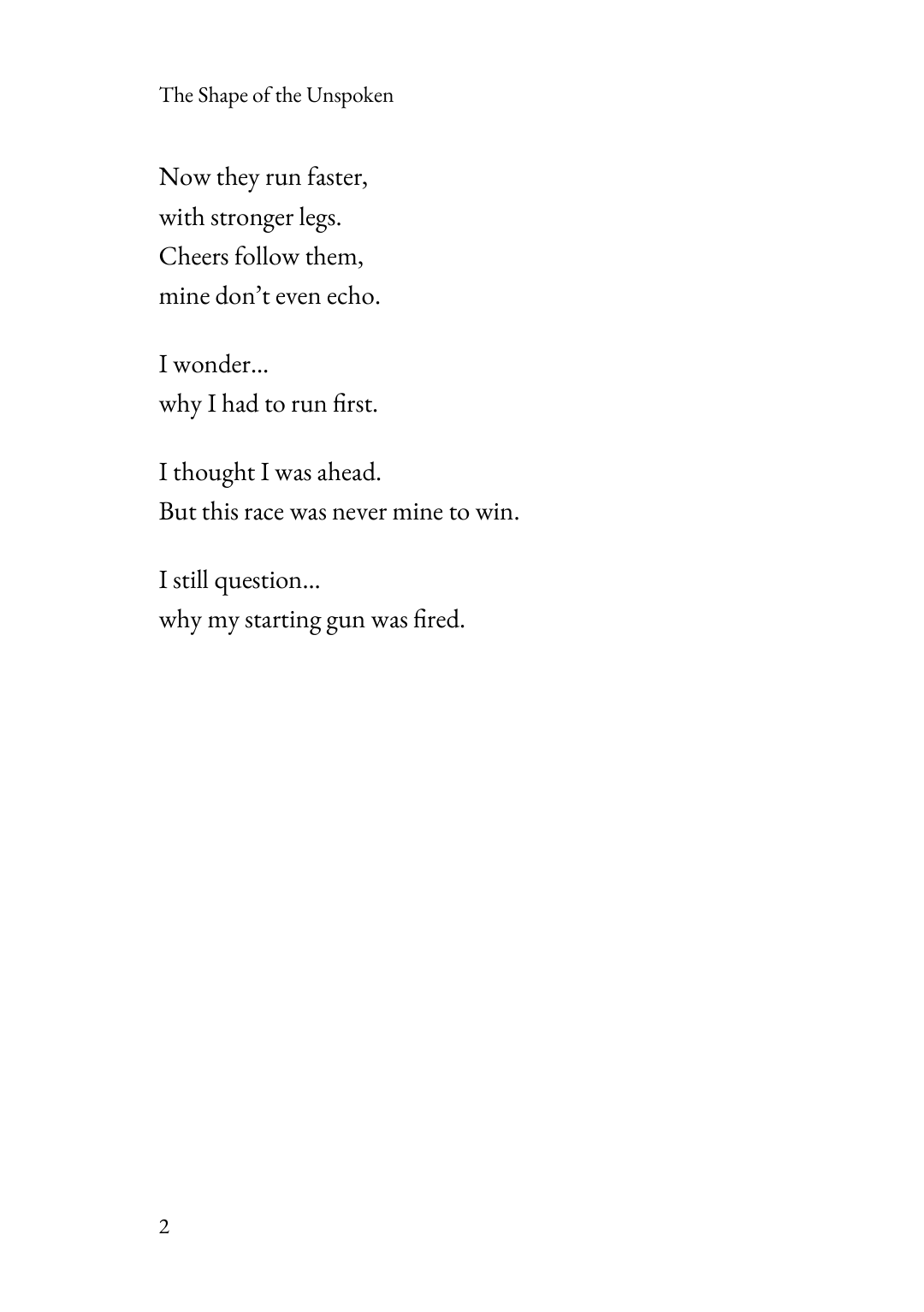 Page 6 of The Shape of the Unspoken
