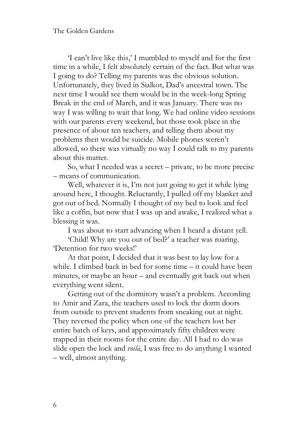 Page 6 of The Golden Gardens