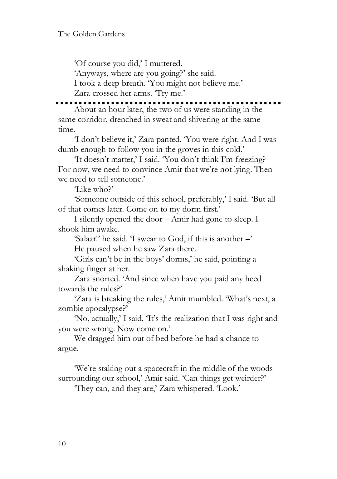 Page 10 of The Golden Gardens