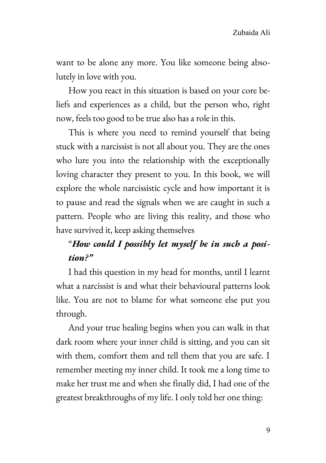 Page 9 of It Was Not Your Fault
