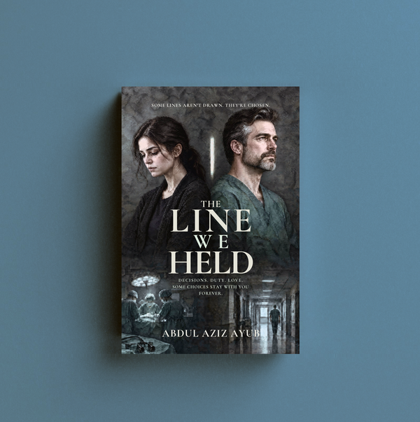 The Line We Held by Abdul Aziz Ayub — book cover — book cover