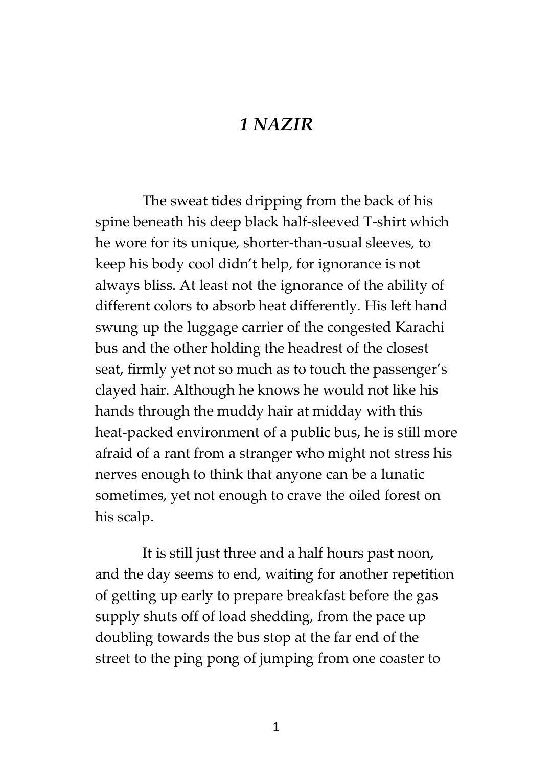 Page 1 of The Gods We Cannot Be