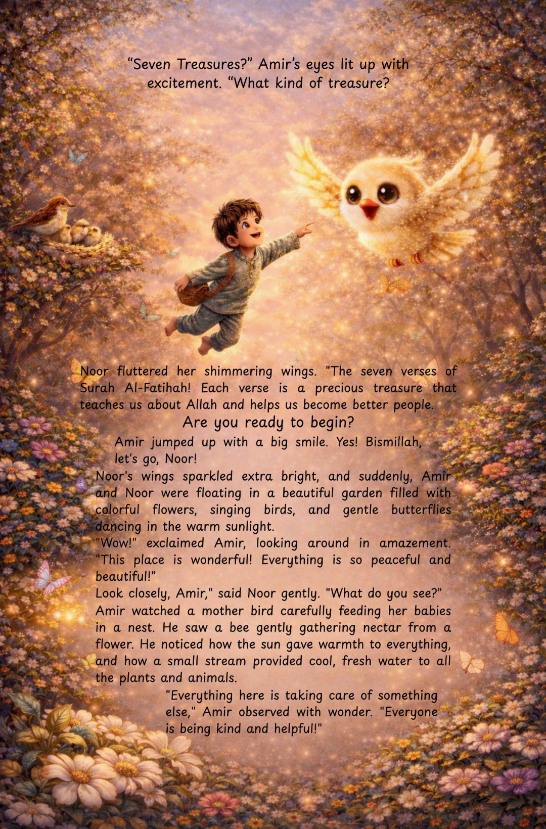 Page 3 of The Magical Journey of Little Amir