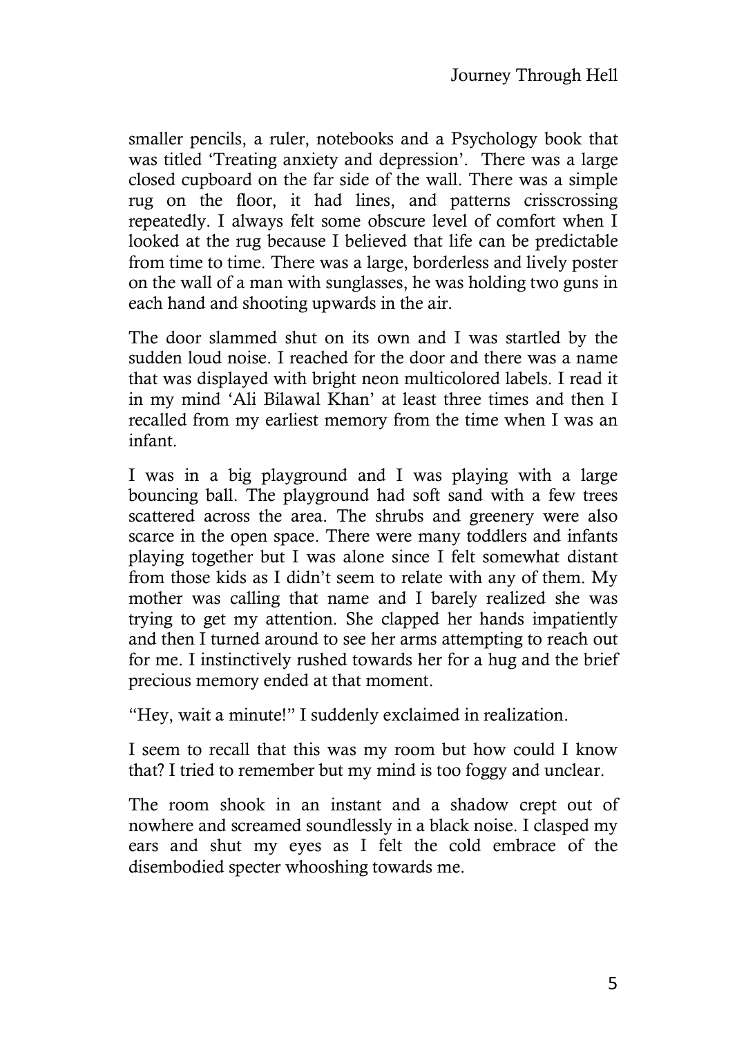 Page 6 of Journey Through Hell