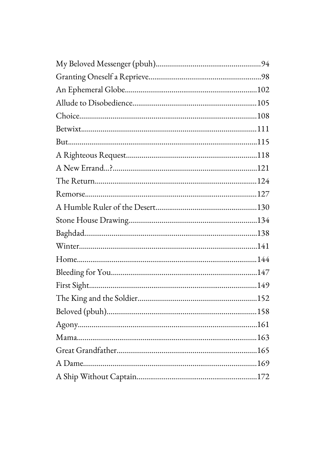 Page 4 of First 50 Poems of an Amateur Poet