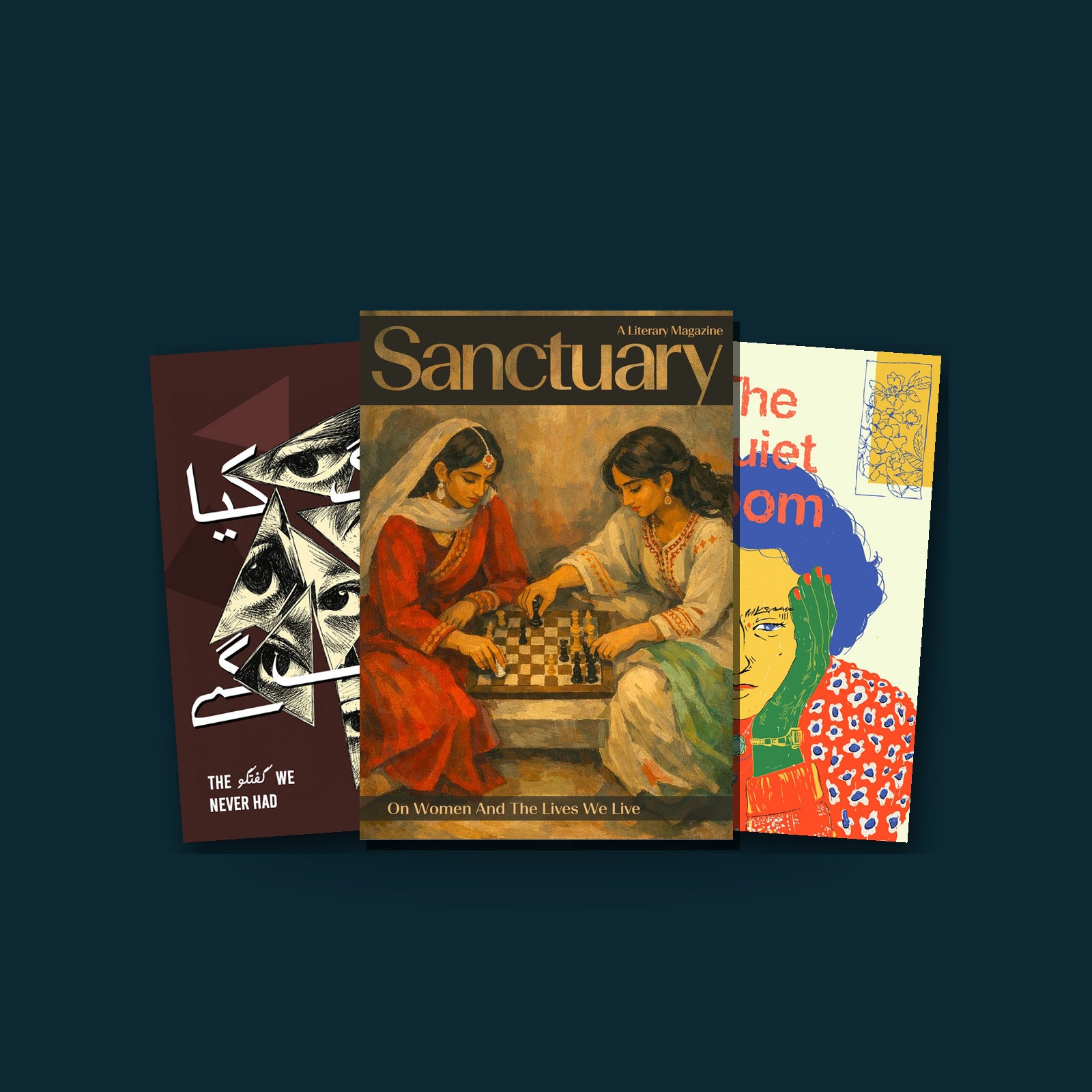 The TWS Magazines bundle - Log Kya Kahenge, The Quiet Room and Sanctuary