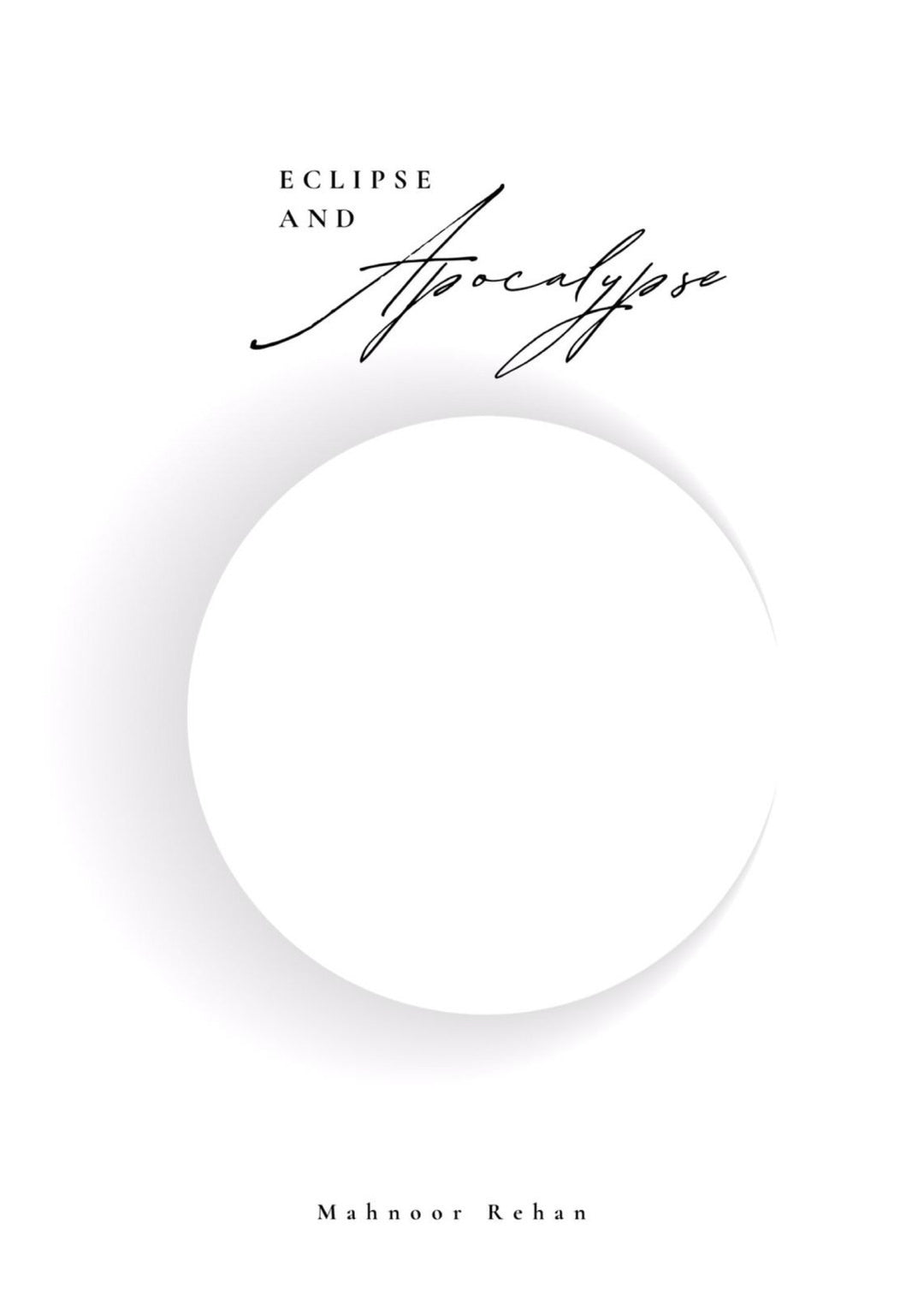 Eclipse And Apocalypse — front cover