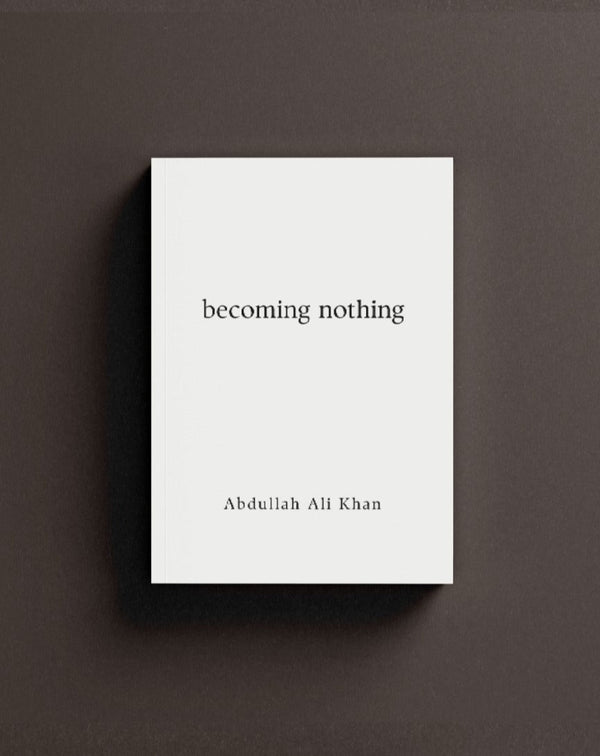 Becoming Nothing — book cover