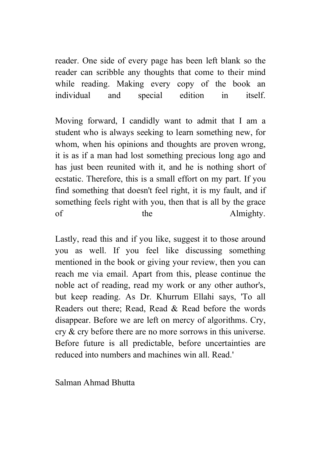 Page 3 of Some Unstitched Words