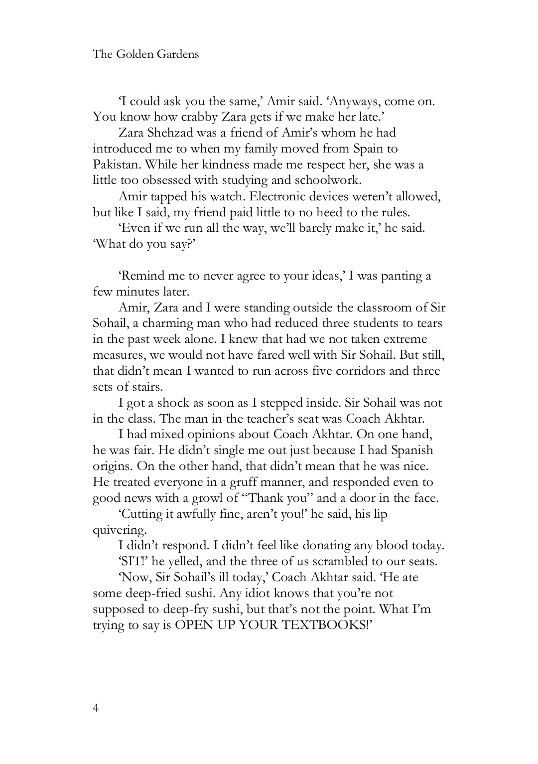 Page 4 of The Golden Gardens