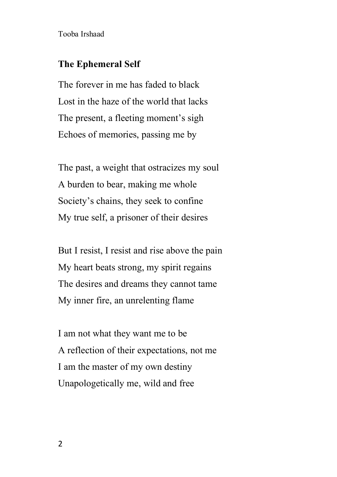 Page 3 of The Threads of An Unspoken Soul