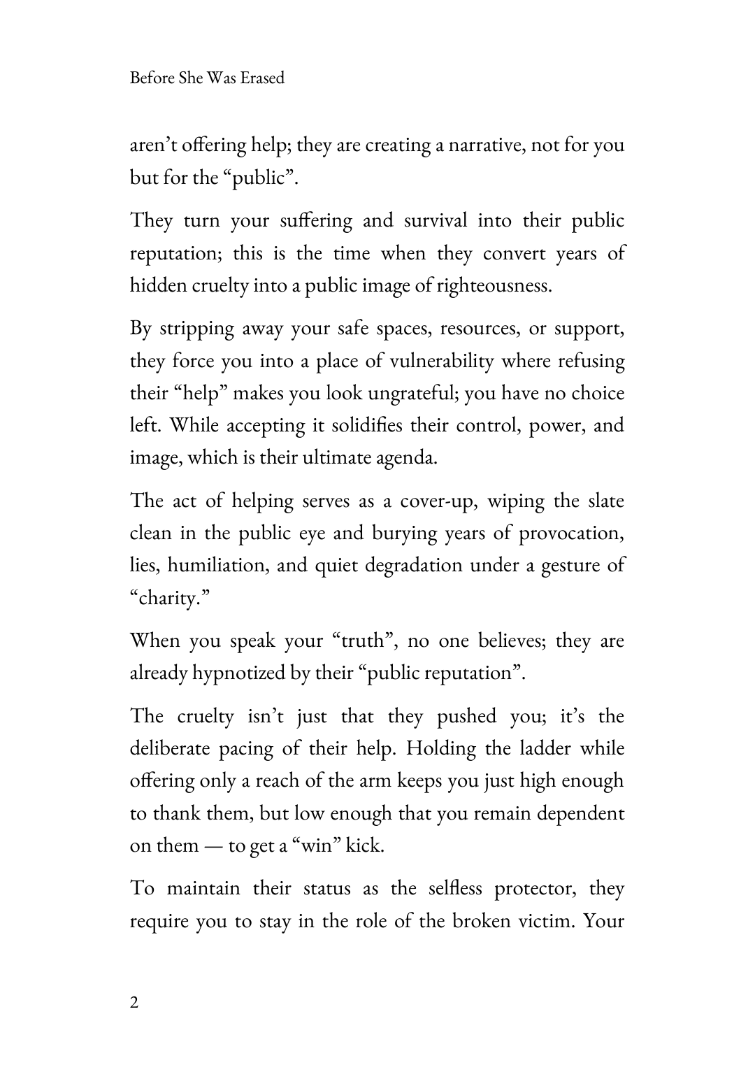 Page 4 of Before She Was Erased