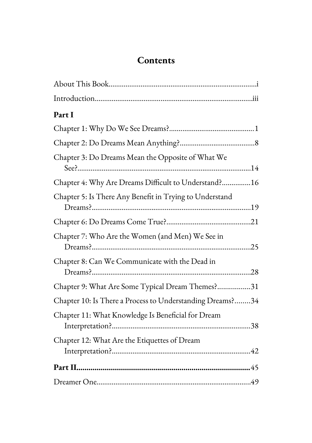 Page 3 of Dream Themes